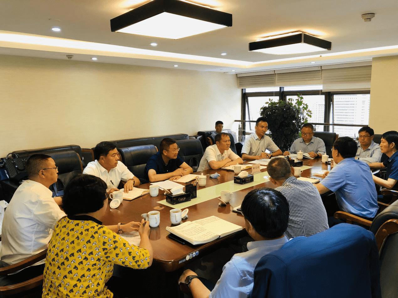 市領(lǐng)導(dǎo)帶隊到省科技廳匯報洽談工作