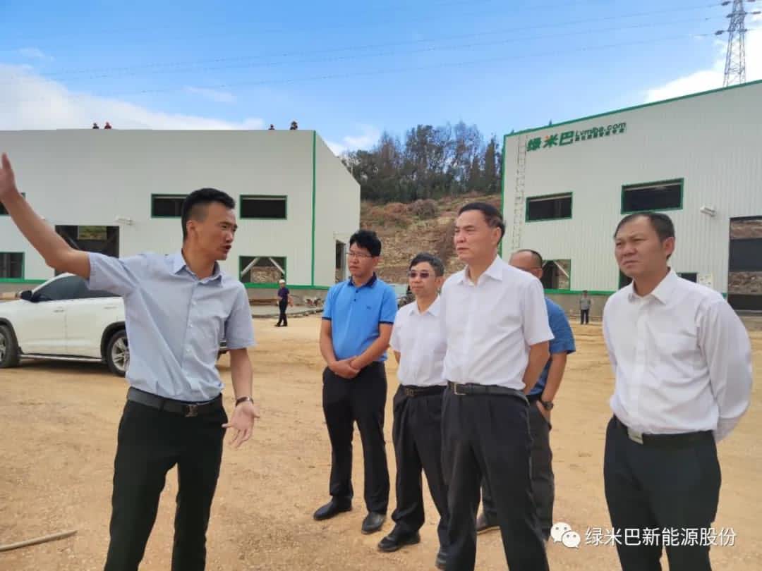 云南省委常委、曲靖市委書記李文榮帶隊對綠米巴做專題調(diào)研